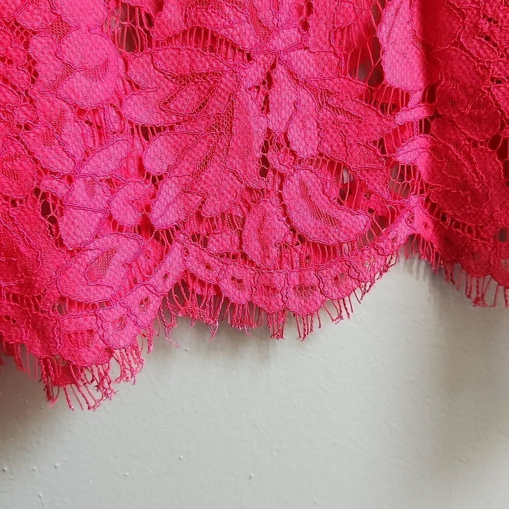 Valentino Pink Lace Blouse - Picture 8 of 14
